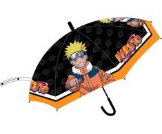 Naruto Mission vaikiškas pusiau automatinis permatomas skėtis √ò83 cm