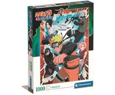 Clementoni Dėlionė 1000 vnt. - Naruto Shippuden