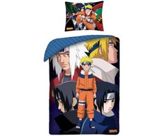 Patalynė bawełniana 140x200 Naruto poszewka 70x90 3260BL Halantex