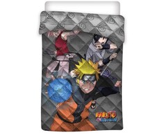 Naruto Team 7 dygsniuota lovatiesė, pledas 140x200cm