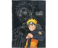 Naruto treniruočių flanelinė antklodė 110x150cm