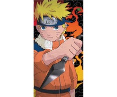 Naruto vonios rankšluostis, paplūdimio rankšluostis 70x140cm