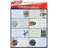 „Nerf Player“ 16 dalių užrašinės etiketės