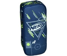 Nerf Ready dviejų skyrių pieštukų dėklas, 26 cm