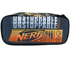 Nerf Unstopable 2 skyrių pieštukų dėklas 26 cm