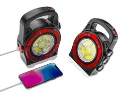 Bikuvalt Nešiojama saulės lempa su LED ir akumuliatoriumi HB-6678C