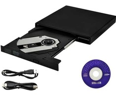 Nešiojamas išorinis diskas + CD įrašymo įrenginys