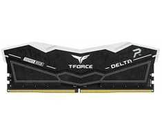 RAM DDR5 Team Group T-FORCE D-ELTA RGB atmintis 32GB (2x16GB) 6400MHz CL32 1.35V juoda