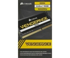 RAM CRI Corsair Vengeance atminties modulis 16 GB 2 x 8 GB DDR4 260-pin SO-DIMM