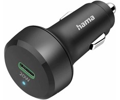 Hama automobilinis USB-C įkroviklis 20 W su Quick Charge 3.0, 00201637