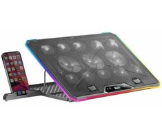 Mars Gaming nešiojamojo kompiuterio aušinimo stovas 17 col., 13 ventiliatorių, MNBC13