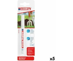 Nuolatinis žymeklis Edding 8055 Balta 1-2 mm (5 vnt.)