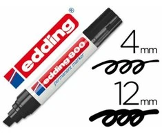 Edding 800 Perm Marker Juodas Juodas (4-800001) (4800001)