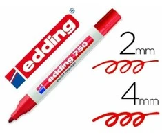 Edding 750 Paint Marker Raudona (4-750002) (4750002)