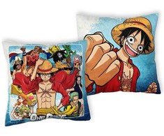 „One Piece Adventure“ dekoratyvinė pagalvėlė, 40x40 cm, veliūras