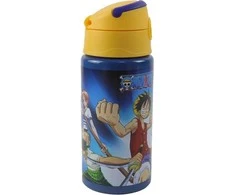 „One Piece Crew“ aliumininis butelis su kabliuku, 500 ml