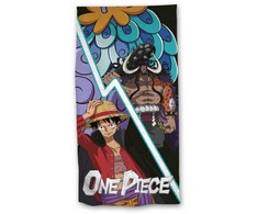 „One Piece Kaido“ vonios rankšluostis, paplūdimio rankšluostis 70x140cm (greitai džiūstantis)