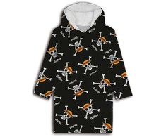 „One Piece Skull“ vilnos antklodė suaugusiems, pončas