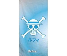 „One Piece Skull“ vonios rankšluostis, paplūdimio rankšluostis 70x140cm