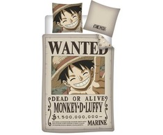 „One Piece Wanted“ patalynės užvalkalas 140–200 cm, 65–65 cm