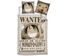 „One Piece Wanted“ plakato patalynės užvalkalas 140–200 cm, 65–65 cm