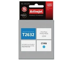 Rašalo kasetė Activejet AE-2632N (pakeitimas Epson 26 T2632; Supreme; 12 ml; žydra)