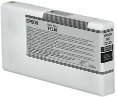 EPSON T65380N matinio juodo rašalo kasetė (200 ml) | Epson C13T65380N | Epson UltraChrome didelio dinaminio diapazono | Matinis juodas