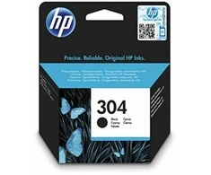 Hewlett Packard (HP) HP 304 rašalo kasetė Juodas Standartinė talpa 120 puslapių 1 pakuotė