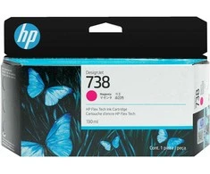 Hewlett Packard (HP) HP 738 130 ml violetinė