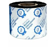 Brother PREMIUM RESIN Juodas LENGTH 300M/60 TD-4T TRANSFER RIBBONS MOQ12