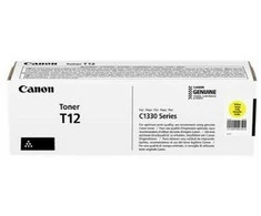 Canon Toneris T12 (5095C006) Lazerinė kasetė, Geltona