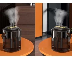 Drėkintuvas Oro drėkintuvo aromatinis difuzorius aromaterapijai RGB apšvietimui USB