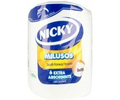 Nicky MULTIUSOS papel extra absorbente 1 = 10 rollos