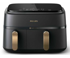 Gruzdintuvė Philips 3000 serija „Airfryer“ su dviem krepšeliais NA352/04