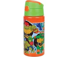 Paauglių mutantų nindzių vėžlių picos galios aliumininis butelis su kabliuku 500 ml