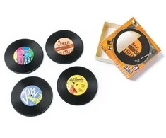Padėkliukų rinkinys, 4 vnt., VINILAS RETRO