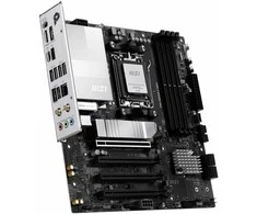 Pagrindinė plokštė MSI PRO B850M-P WIFI | Procesorių šeima AMD B850 | Procesoriaus lizdas AM5 | DDR5 | Palaikomos standžiojo disko sąsajos SATA, M.2 | SATA jungčių skaičius 4
