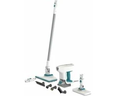 Dulkių siurblys Black &amp; Decker Juodas &amp; Decker BHSM15FX08-QS, Portable steam cleaner, 0.5 L, Baltas, 6 m, 1500 W, 30 s