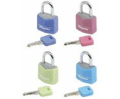 Master Lock 4 Pakabinamos spynos 20mm 9120EURQCOLNOP