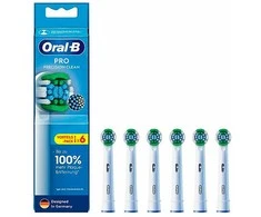 Braun „Oral-B Precision Clean“ 860892, 6 vnt., Balta, „Oral-B“, 60 mm, 33 mm, 220 mm