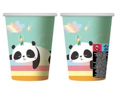 Panda Dreamy popieriniai puodeliai 6 vnt. 266 ml
