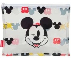 Safta Paplūdimio krepšys Mickey Mouse Clubhouse Beach Spalvotas Skaidrus