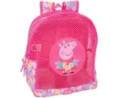 Safta Paplūdimio kuprinė Peppa Pig Rožinė 30,5 x 24 x 18 cm Vaikiškas