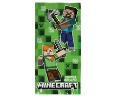 Paplūdimio rankšluostis Minecraft 70 x 140 cm Poliesteris