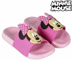 Paplūdimio šlepetės Vaikams Minnie Mouse Juoda