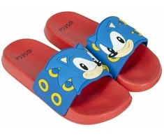 Paplūdimio šlepetės Vaikams Sonic Mėlyna Raudona Spalvotas