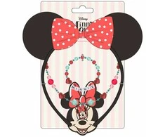 Papuošalų komplektas Minnie Mouse Rožinė 3 Dalys