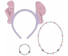 Papuošalų komplektas Stitch Alyvinė 3 Dalys
