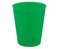 „Party Bright Žalias“ žalias mikro plastiko puodelis, 250 ml