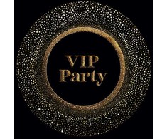 „Party Gold“ VIP servetėlės, 20 vnt., 33 x 33 cm